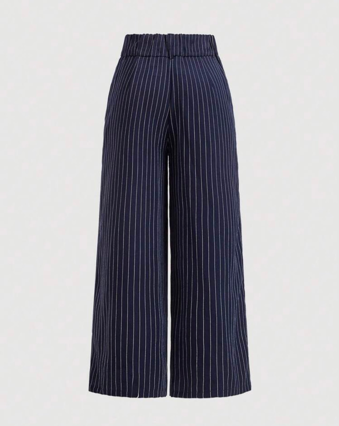 チャルヴィ プラスサイズ ワイドストレートパンツ
