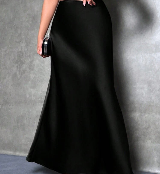 High Waist Long Skirt