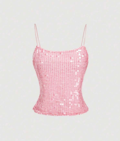 Sparkly Lace Top